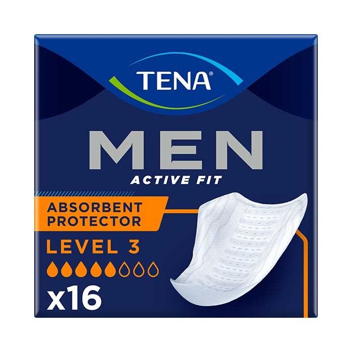 TENA Men Niveau 3 Protections pour hommes x16 serviettes