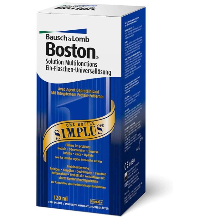 Lentilles Solution Multifonctions Boston Simplus 120ml