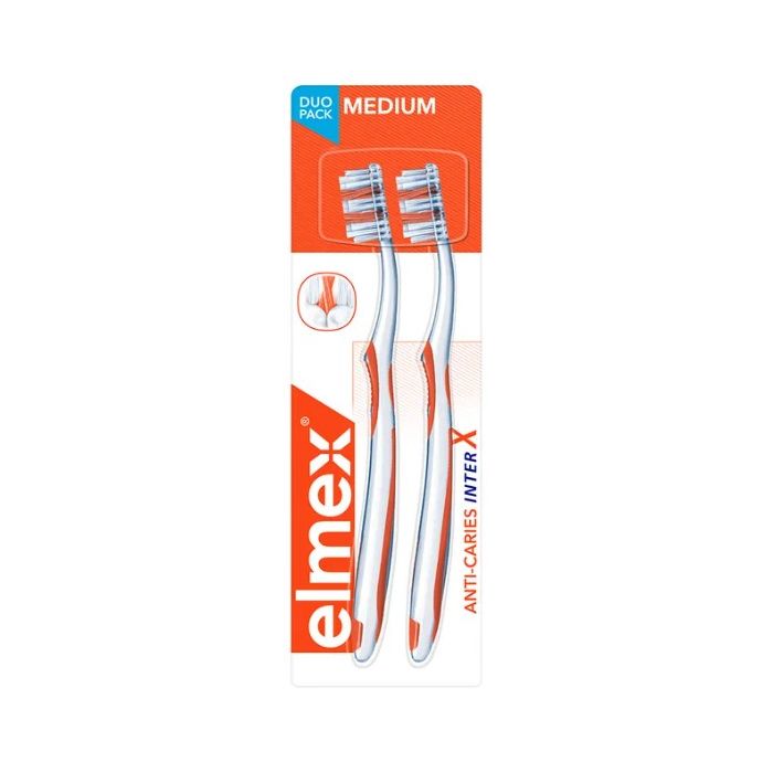 ELMEX BROSSE A DENTS Medium INTER X LOT DE 2
