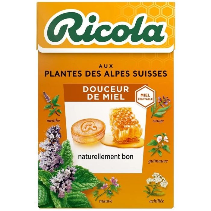 Bonbon Ricola Douceur de Miel 50g