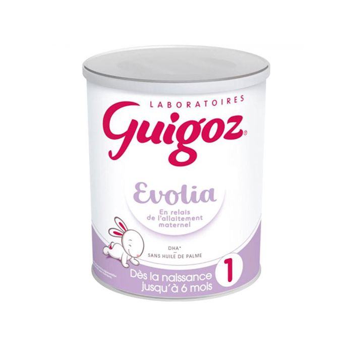 LAIT EN POUDRE SANS HUILE DE PALME DE 0 A 6