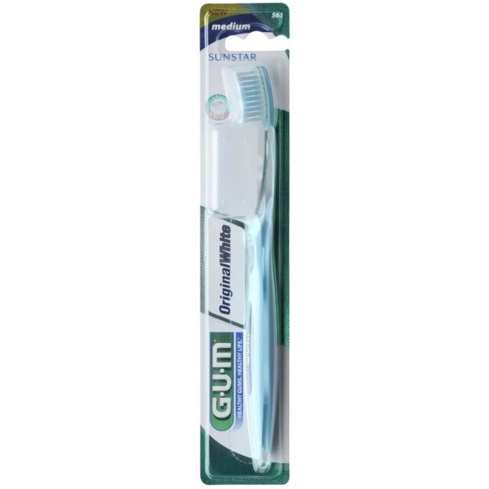 GUM Original White Brosse à Dents MEDIUM 563