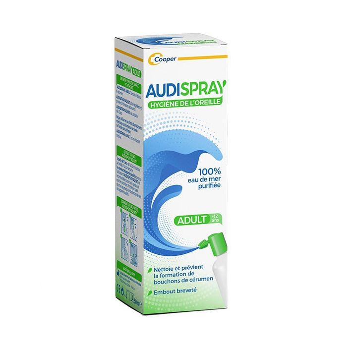 AUDISPRAY ADULT SOLUTION AURICULAIRE 50ML