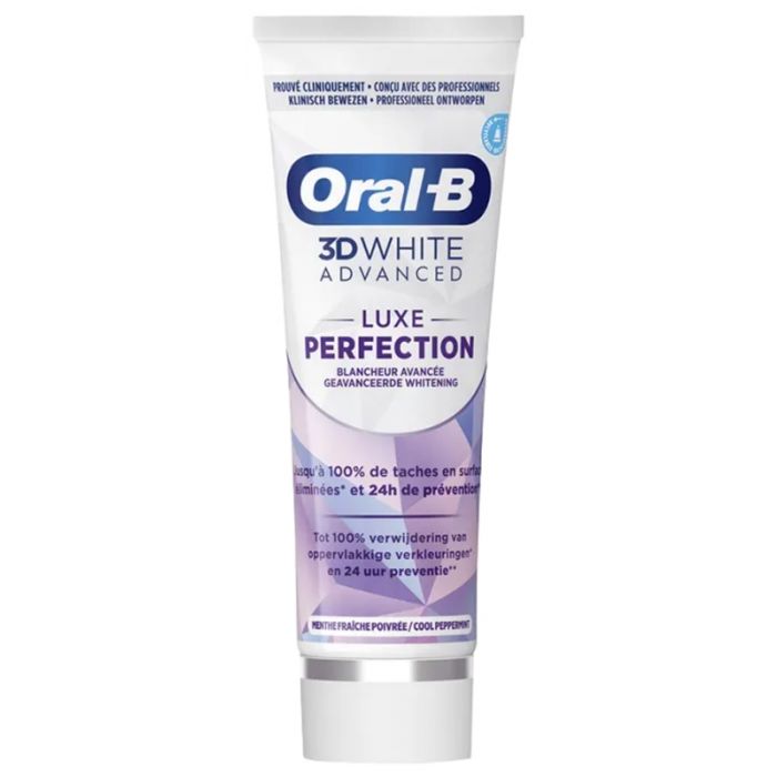 oral b dentifrice perfection 3d white luxe 75ml
