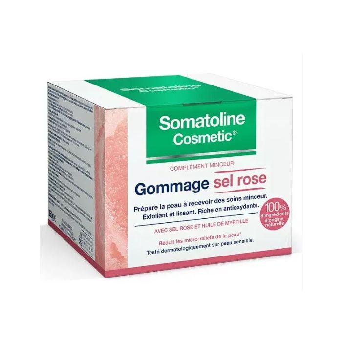 350g Somatoline Sel Rose Gommage