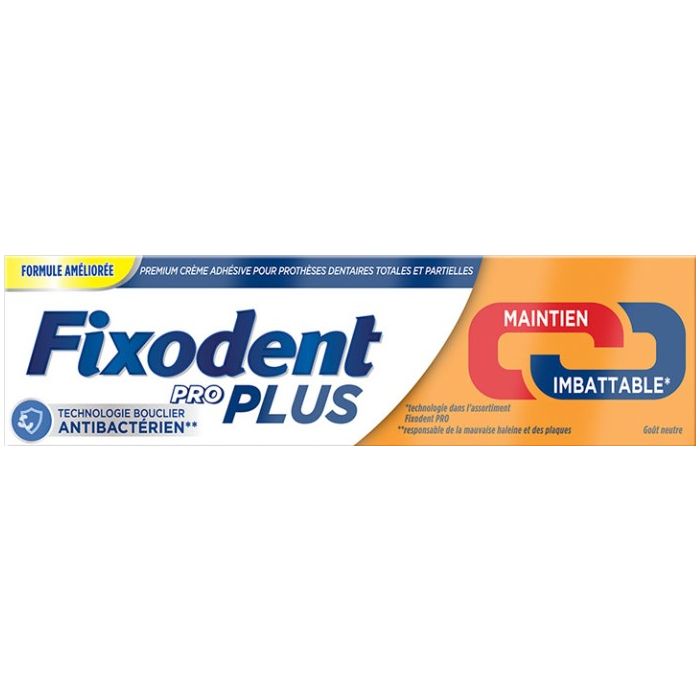 fixodent pro plus creme adhesive