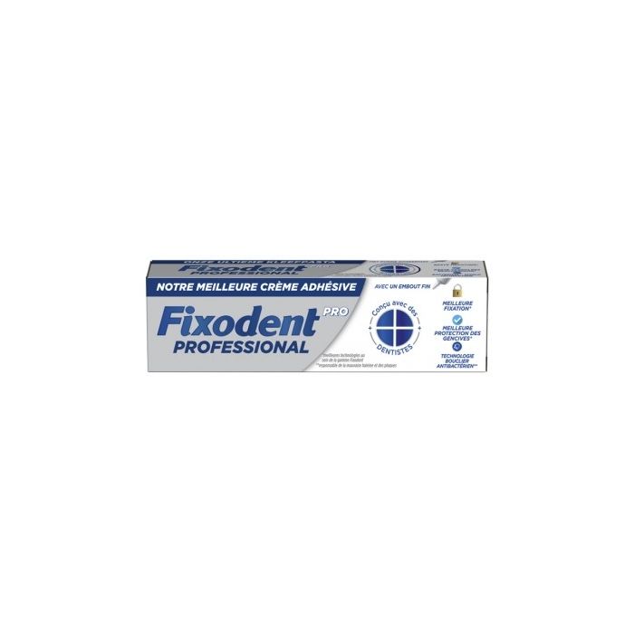 fixodent pro Professional creme adhesive pour protheses 40g