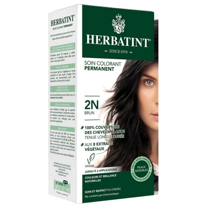 HERBATINT Soin Colorant Permanent Brun 2N