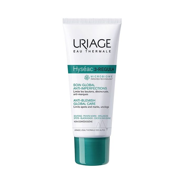 40ml Uriage hyséac 3-regul soin global anti-imperfections matifiant lissant