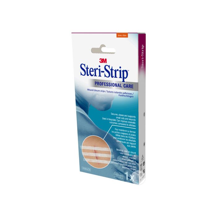 3m steri strip bandes de sutures cutanees adhesives boite 10