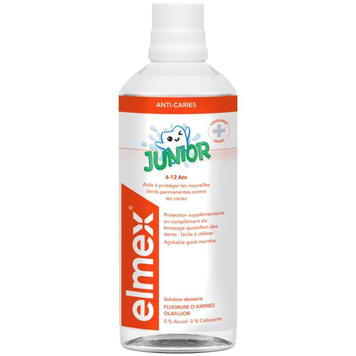 SOLUTION DENTAIRE ELMEX JUNIOR 400ML