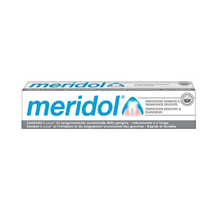 Meridol 75ml Dentifrice Blancheur Protection Gencives