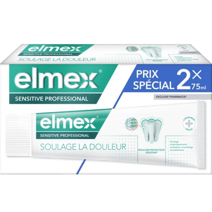 elmex sensitive dentifrice pour dents sensibles