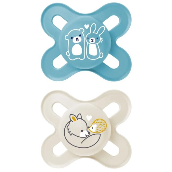 Sucettes Mam pour nouveau-nes pack de 2 sucettes pour prematures 0 - 2 mois