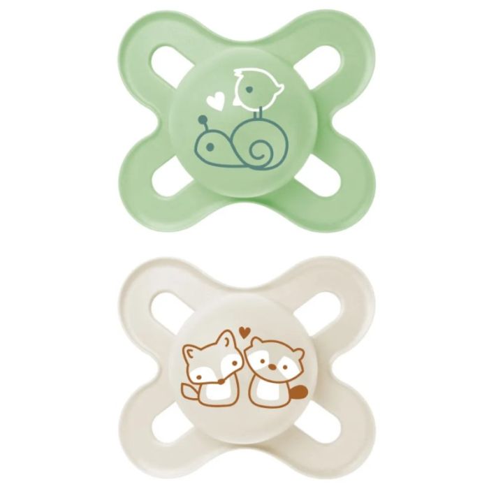 MAM Sucette Naissance 2 Sucettes Pour Nouveau-Nés Et Prématurés 0 - 2 Mois