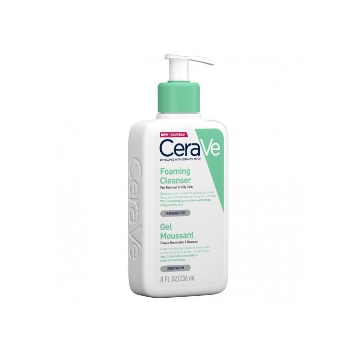 cerave gel nettoyant visage 236ml