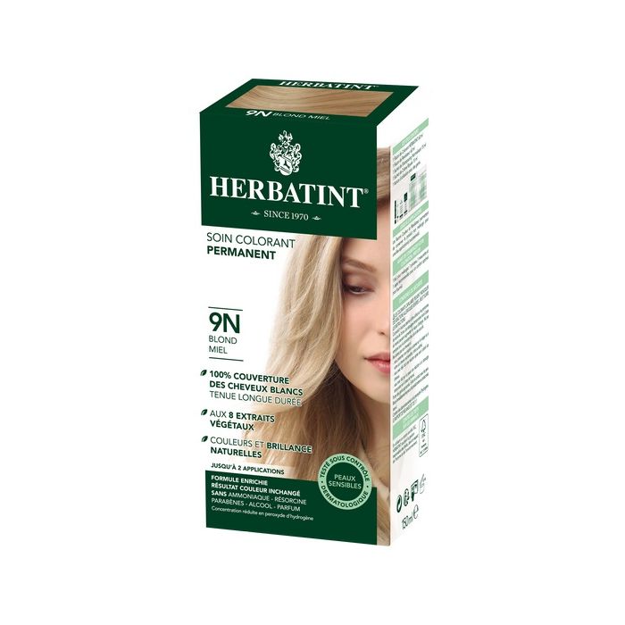 HERBATINT SOIN COLORANT PERMANENT BLOND MIEL 9N