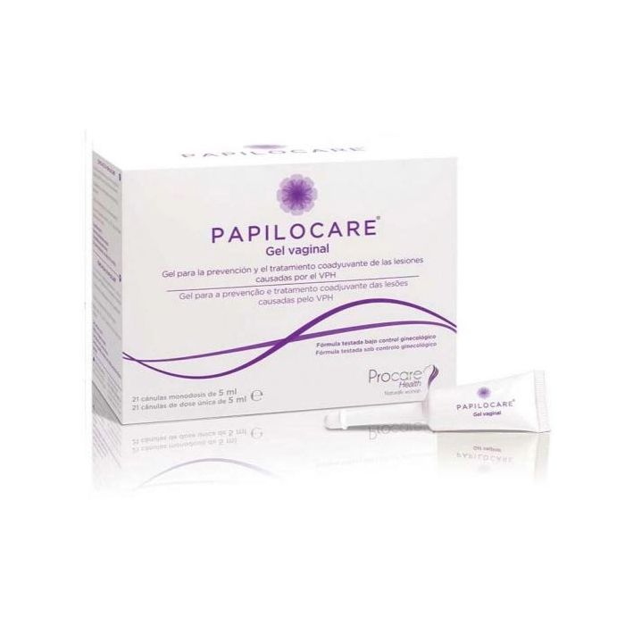 PAPILOCARE Gel Vaginal 21 canules