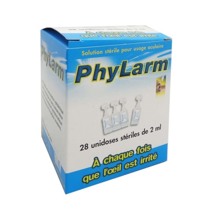 Unidoses de solution oculaire Phylarm 28