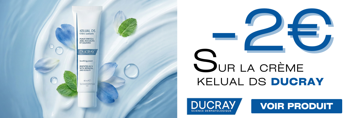 offre ducray Kelual DS Cr&egrave;me Apaisante Squamor&eacute;ductrice